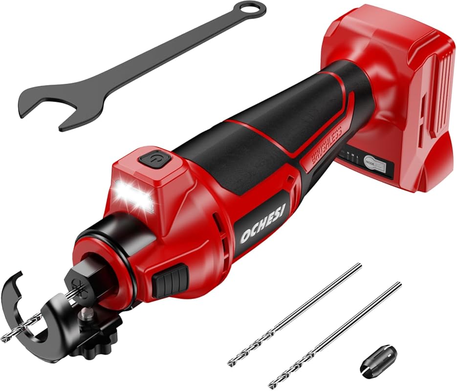 Cordless Drywall Cut-Out Tool Compatible with Milwaukee 18V Batteries,