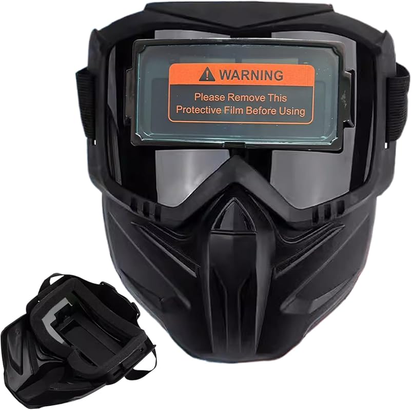 Auto-Darkening Anti-Glare Welding Helmet for TIG MIG Grinding and Plas