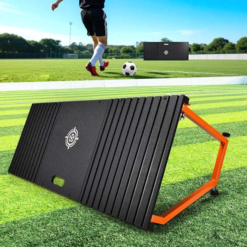 CAROD Soccer Rebounder Board, 40 X 16 Inch Portable Soccer Training Eq