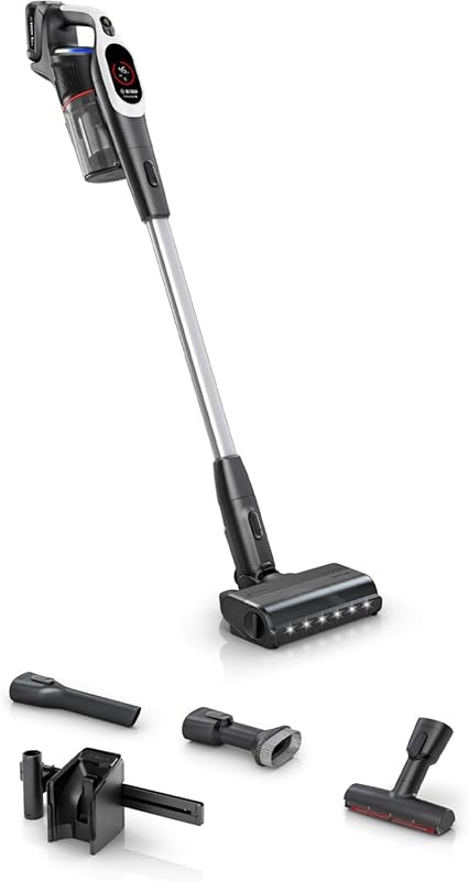 Bosch Unlimited 9 Cordless Stick Vacuum, Up to 60-min Runtime, MicroCl