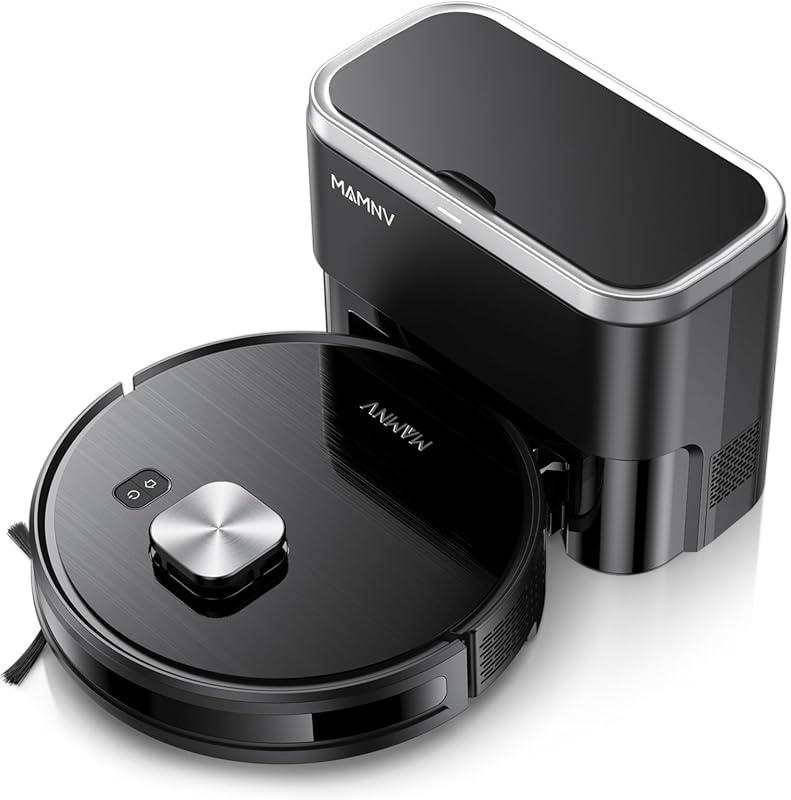 Robot Vacuum and Mop Combo with Self-Emptying Base, 11500Pa Suction fo