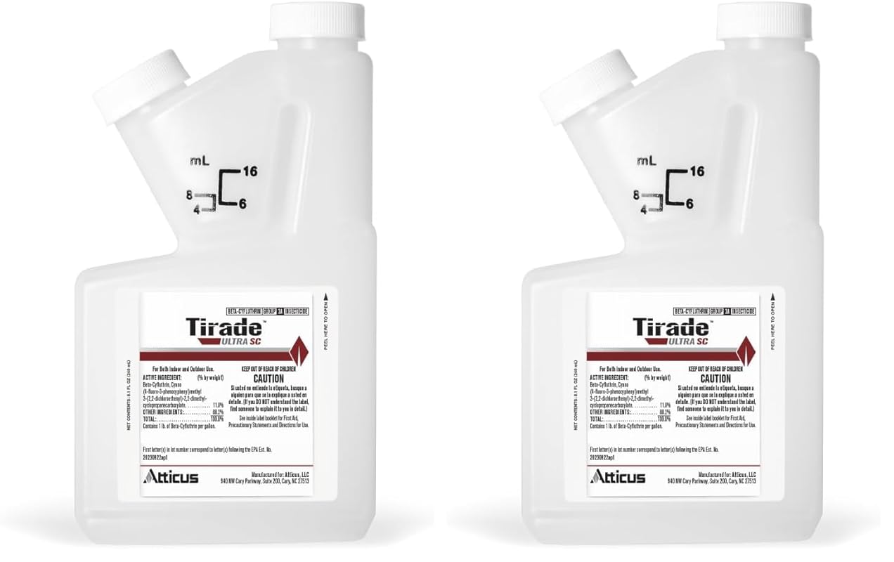Atticus Tirade Ultra SC Insecticide (240 mL) – Beta-Cyfluthrin for Ind