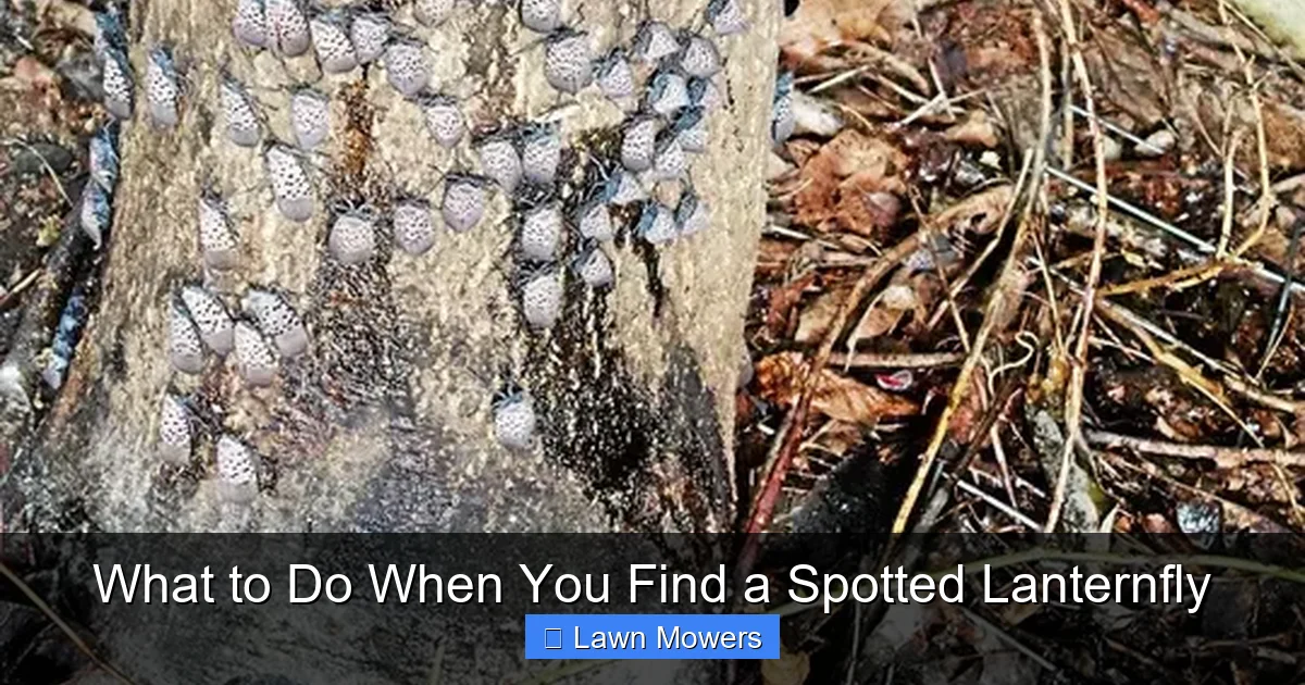 What to Do When You Find a Spotted Lanternfly