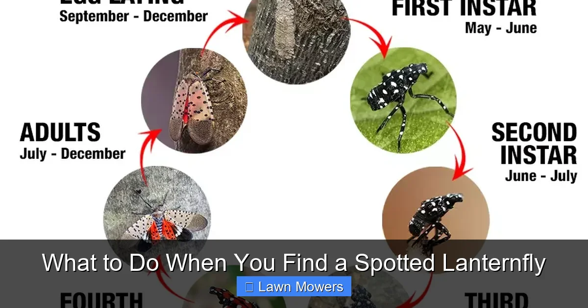 What to Do When You Find a Spotted Lanternfly