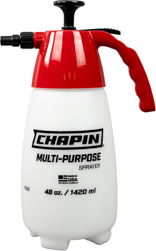 Chapin 1002 48oz Multi-Purpose Handheld Pump Sprayer: Translucent Poly