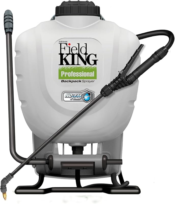 FIELD KING 190328 4-Gallon Backpack Sprayer with Internal No-Leak Pump