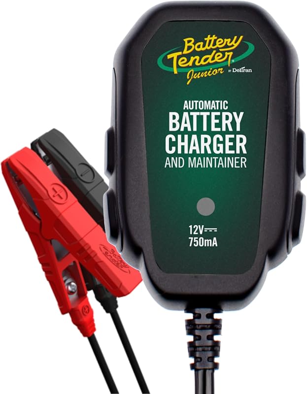 Battery Tender Junior 12V 750mA Automatic Charger and Maintainer for M