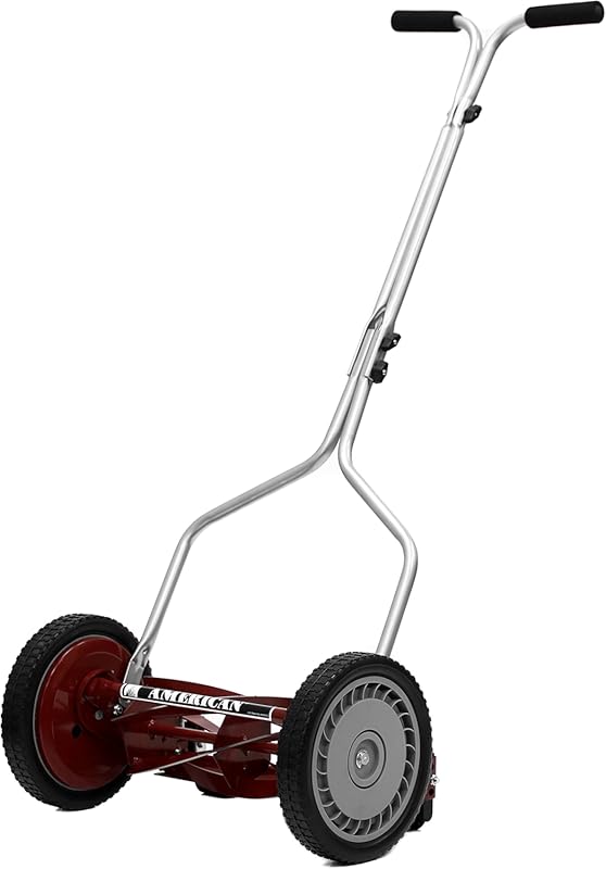 Eco-Friendly American Lawn Mower Company 1304-14 14-Inch 5-Blade Push
