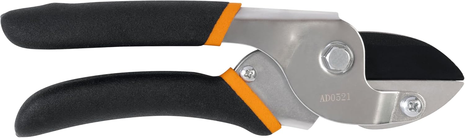 Fiskars Anvil Pruner with Power-Lever Technology, 5/8-Inch Cut Capacit