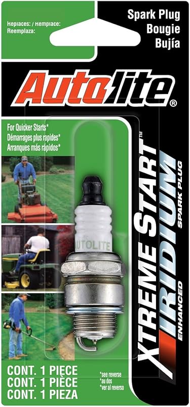 Autolite Xtreme Start Iridium Spark Plug XST255DP for Lawn Garden Equi