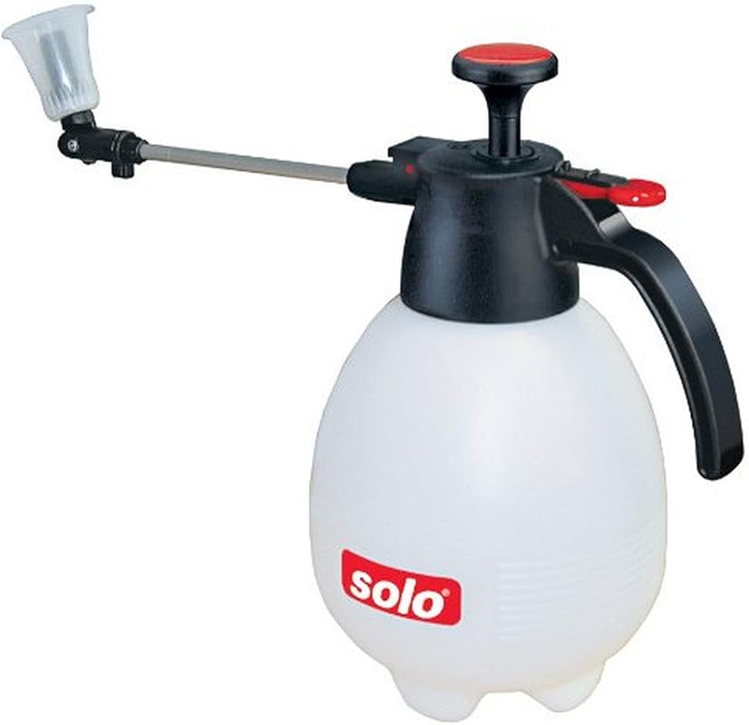 Solo 419 2-Liter One-Hand Pressure Sprayer with Ergonomic Grip for Eas