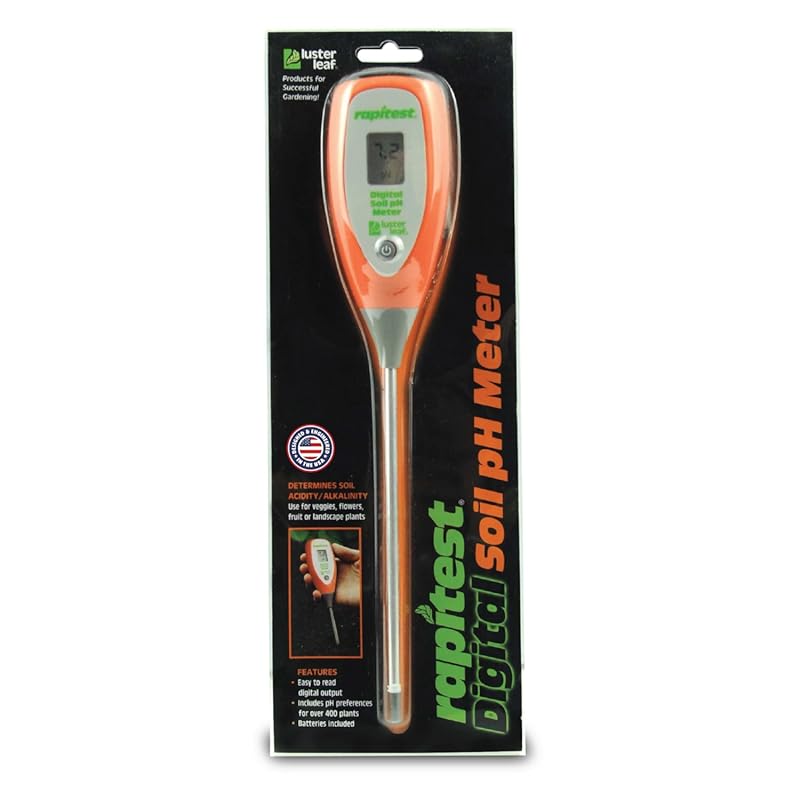 Luster Leaf Rapitest Digital Soil pH Meter Designed, Engineered in the