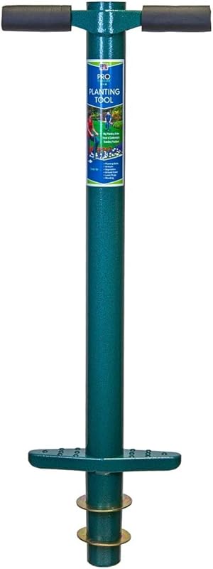 ProPlugger 5-in-1 Planting Tool: Sod Plugger, Bulb Planter, Flower Pla