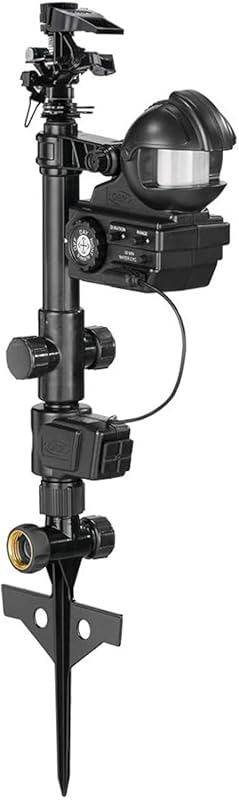 Orbit 62100 Yard Enforcer Motion-Activated Sprinkler – Deters Animals 