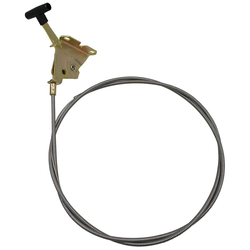 Stens 290-163 Throttle Control Cable, 48 Inch Length, Black for Lawn M