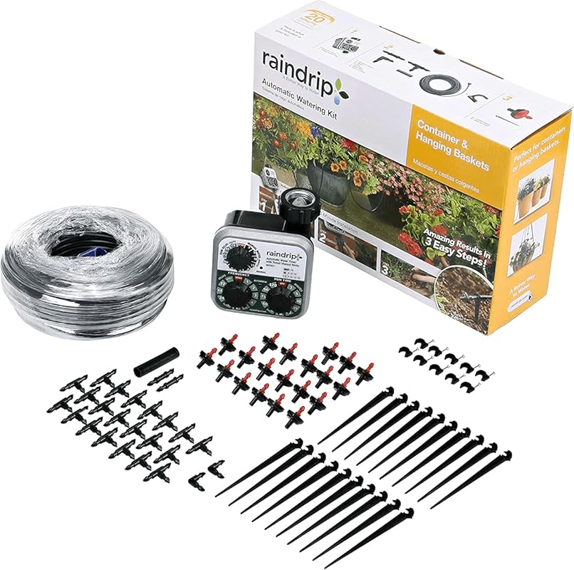 Raindrip R560DP Automatic Drip Watering System with Timer for Containe