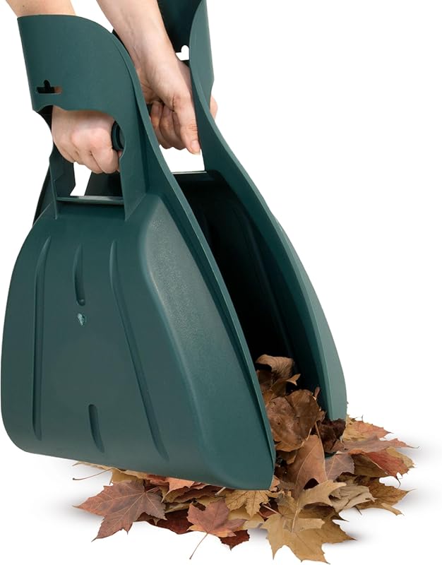 Pure Garden Leaf Scoops Hand Rakes - Lightweight Durable Grabber Tool 