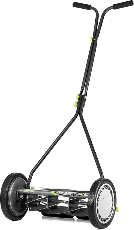 Earthwise 1715-16EW 16-Inch 7-Blade Push Reel Lawn Mower – Eco-Friendl