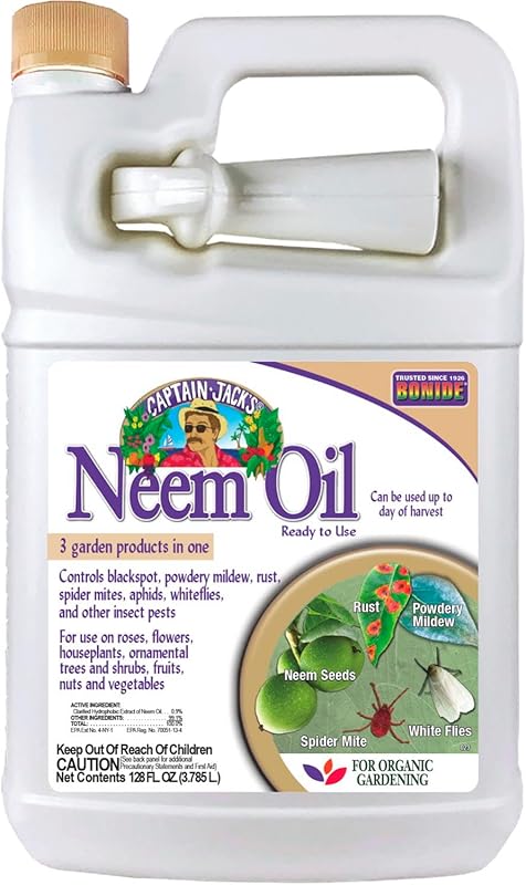 Bonide Captain Jack's Neem Oil 128 oz Ready-to-Use - Multi-Purpose Fun