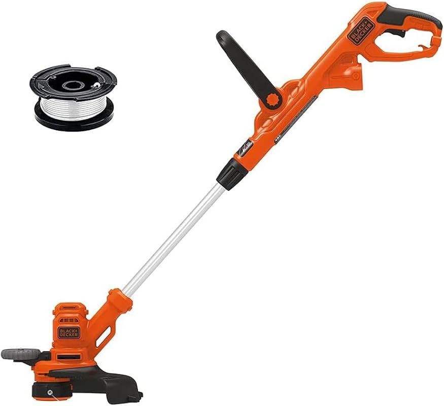 BLACK+DECKER 2-in-1 String Trimmer and Lawn Edger with Auto Feed, 14-I