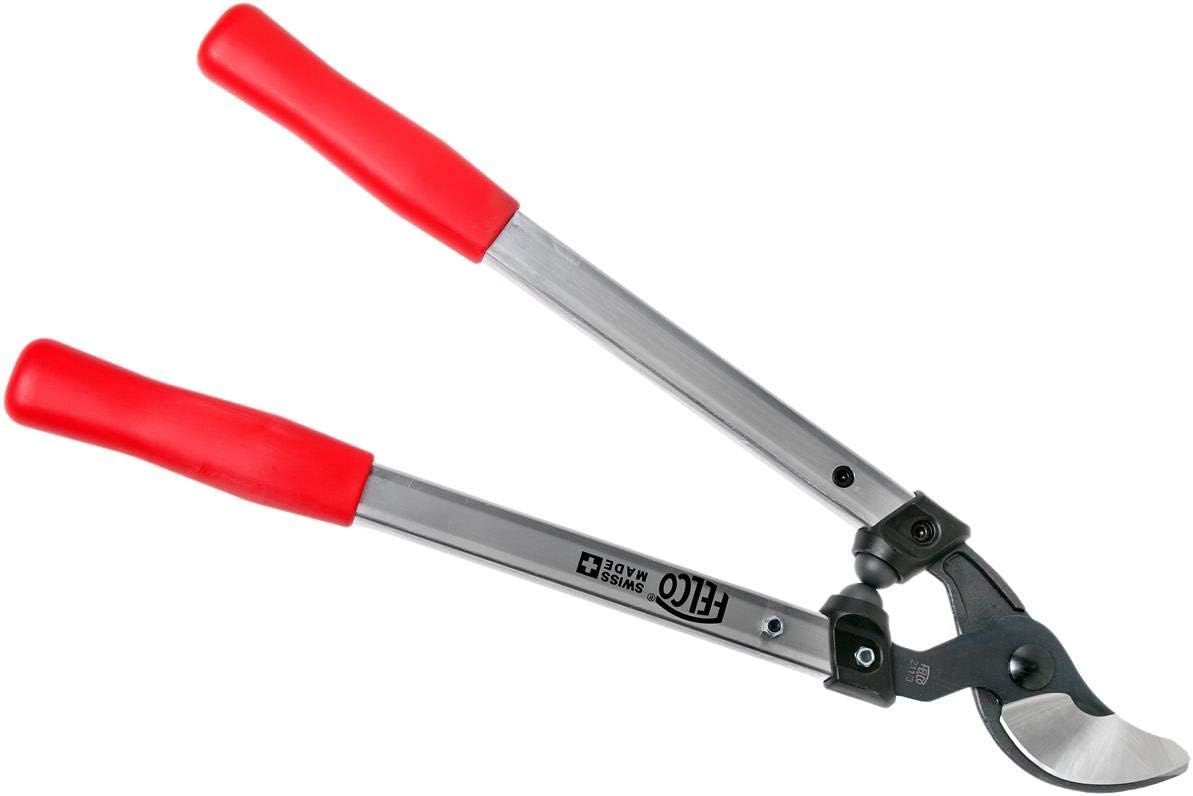 FELCO F211-50 Swiss Made Lightweight 20-Inch Loppers with Curved Bypas