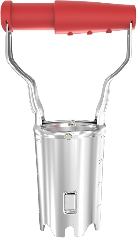FLORA GUARD Bulb Planter with Depth Markers and Automatic Soil Release