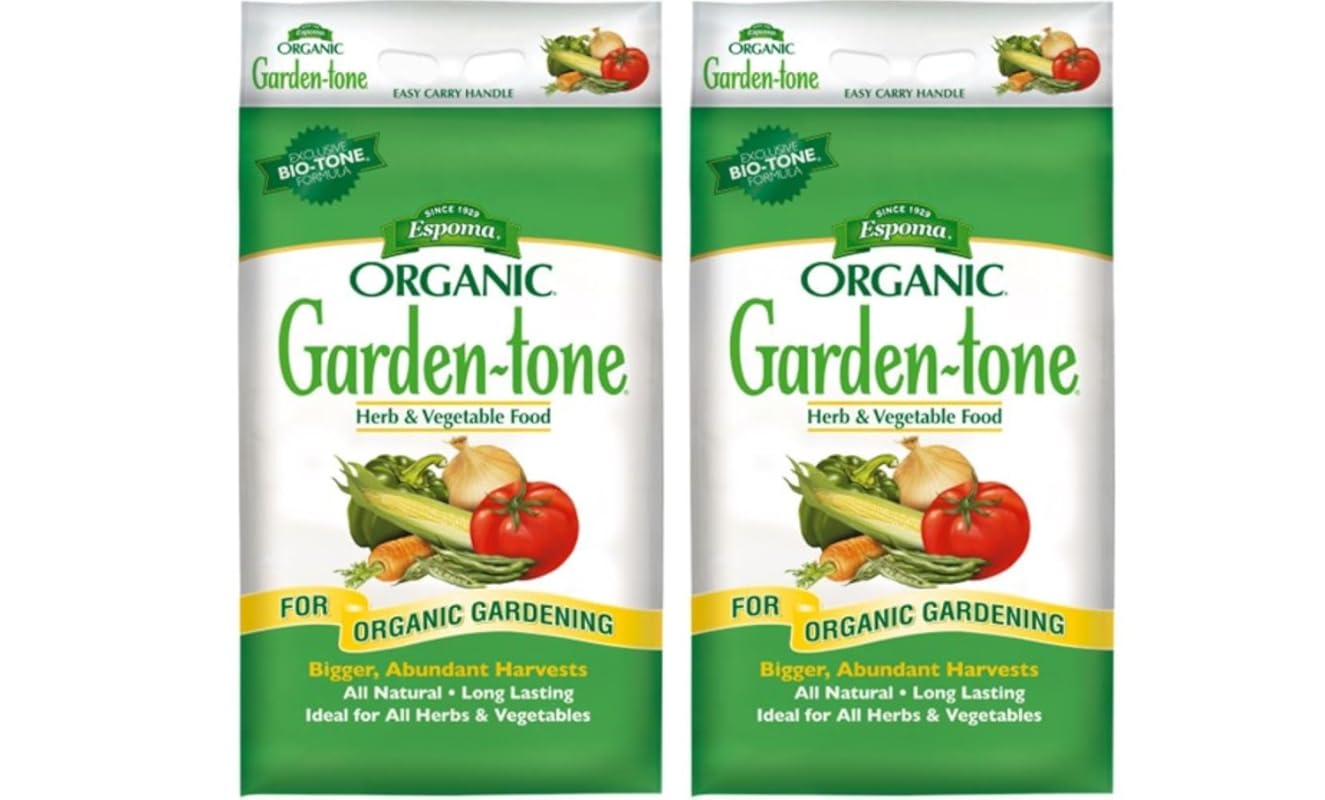 Espoma Organic Garden-Tone 3-4-4 Vegetable & Herb Fertilizer for Cool 