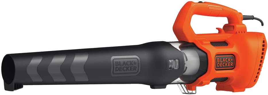 BLACK+DECKER Electric Handheld Leaf Blower: 450 CFM 140 MPH, Axial Lig