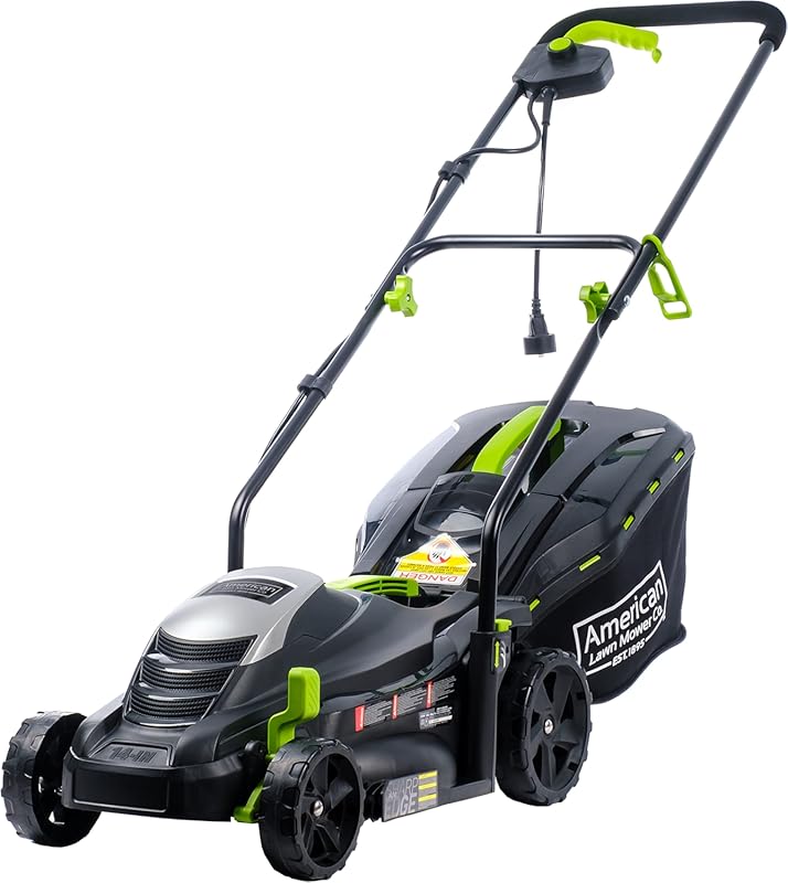 American Lawn Mower Company 14-Inch 11-Amp Corded Electric Lawn Mower 