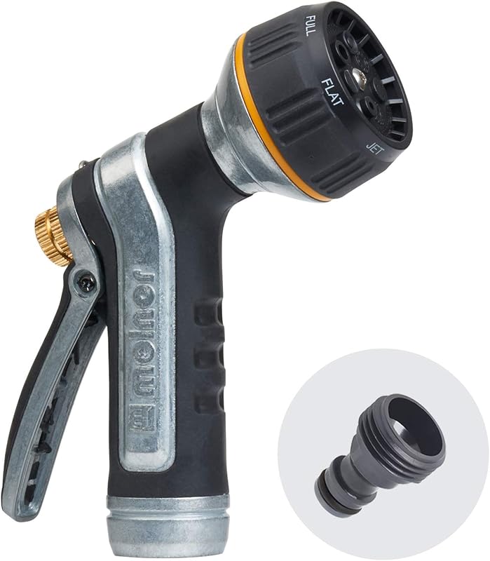 Melnor 65020-AMZ Metal Nozzle with QuickConnect Product Adapter Set, M