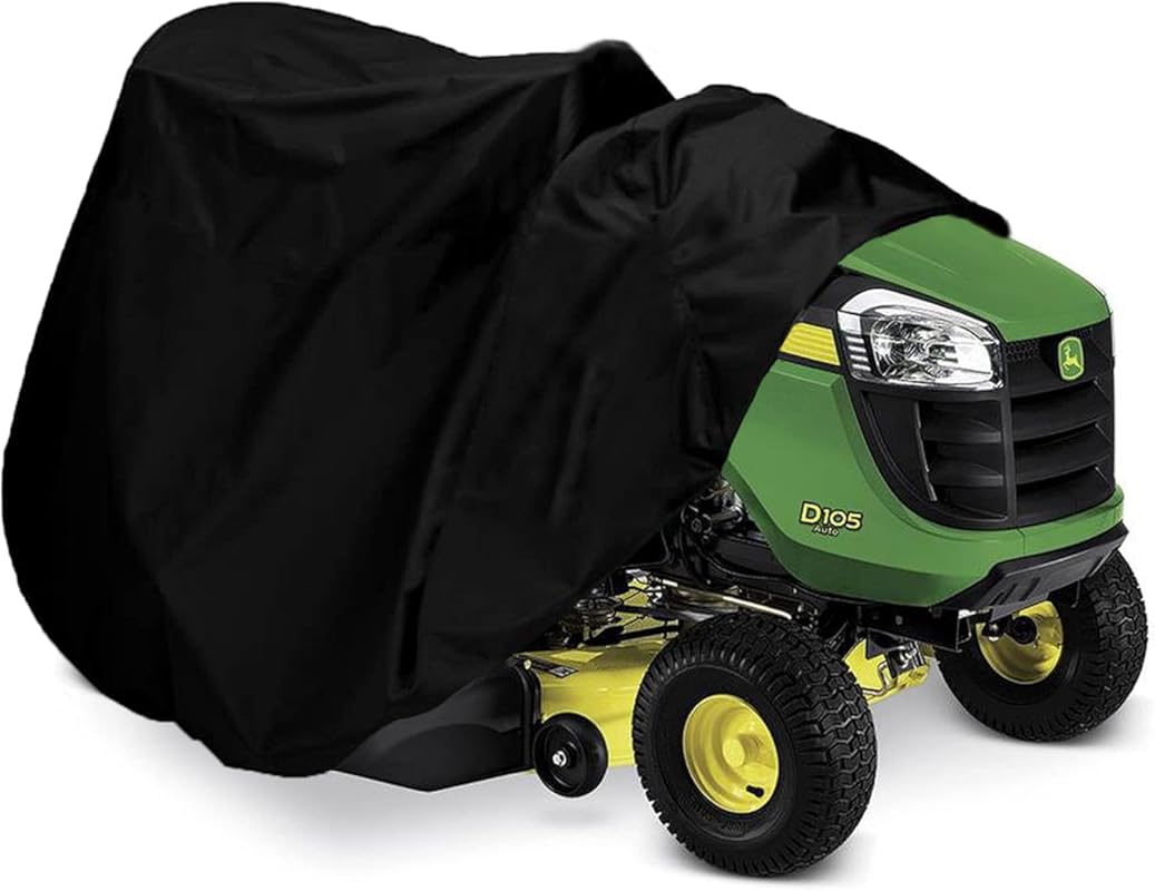 Heavy Duty Waterproof Riding Lawn Mower Cover - Fits 54