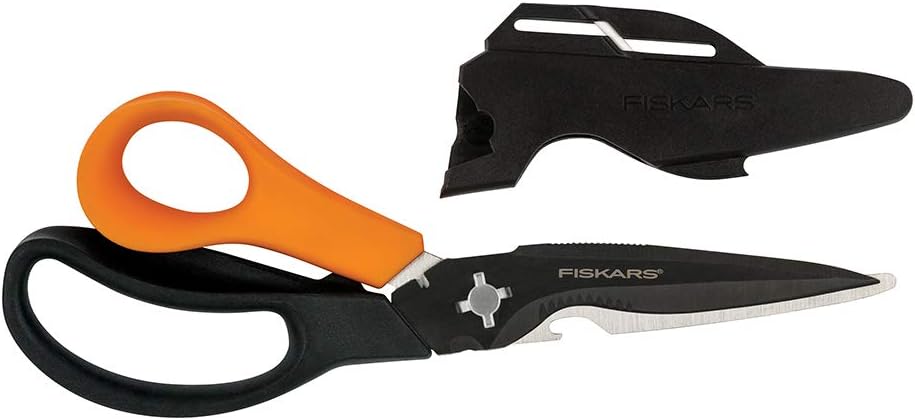 Fiskars 7-in-1 Garden Scissors Multi-Tool with Sheath – Versatile Shea