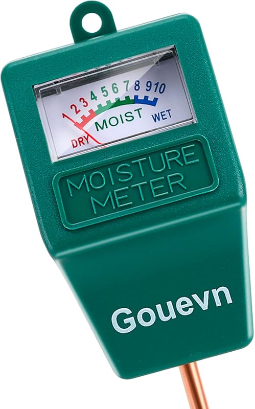 Soil Moisture Meter Hygrometer: No Battery Soil Test Kit for Indoor Ou