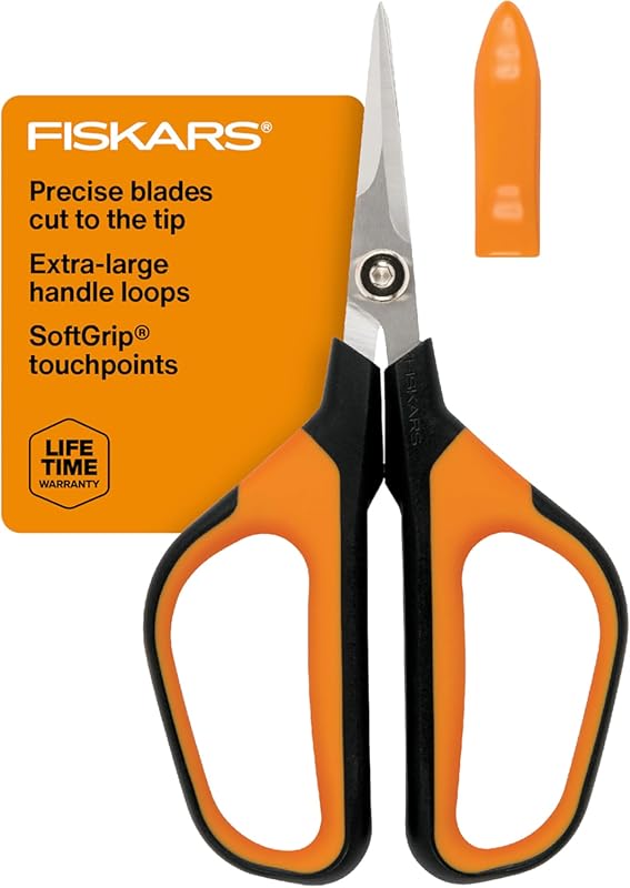 Fiskars Comfort Loop Pruning Snips: Extra Large SoftGrip Handle, Garde