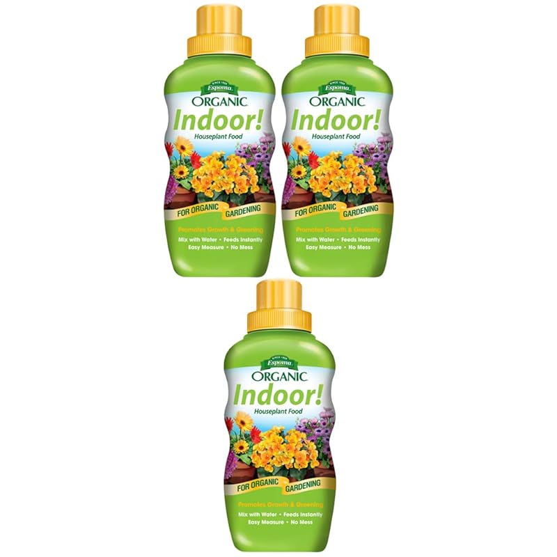 Espoma Organic Indoor Plant Food - 8 oz Concentrated Fertilizer for La
