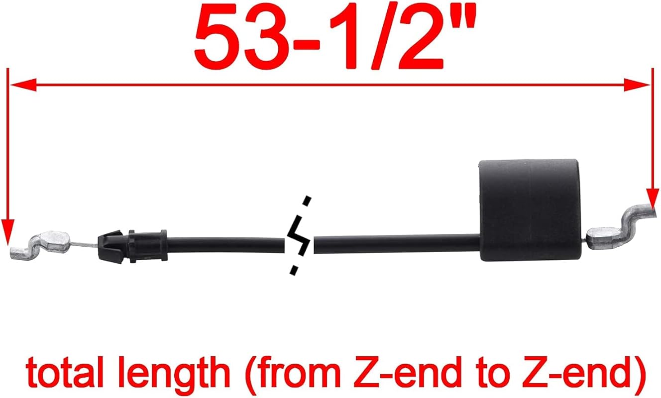 532183281 Throttle Zone Control Cable for Craftsman 917, Husqvarna 602
