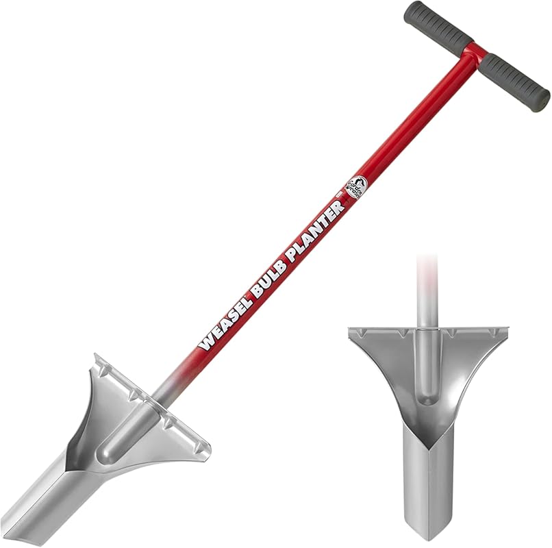 GARDEN WEASEL Bulb Planter Model 91350: Long Handle Sod Cutter and Plu