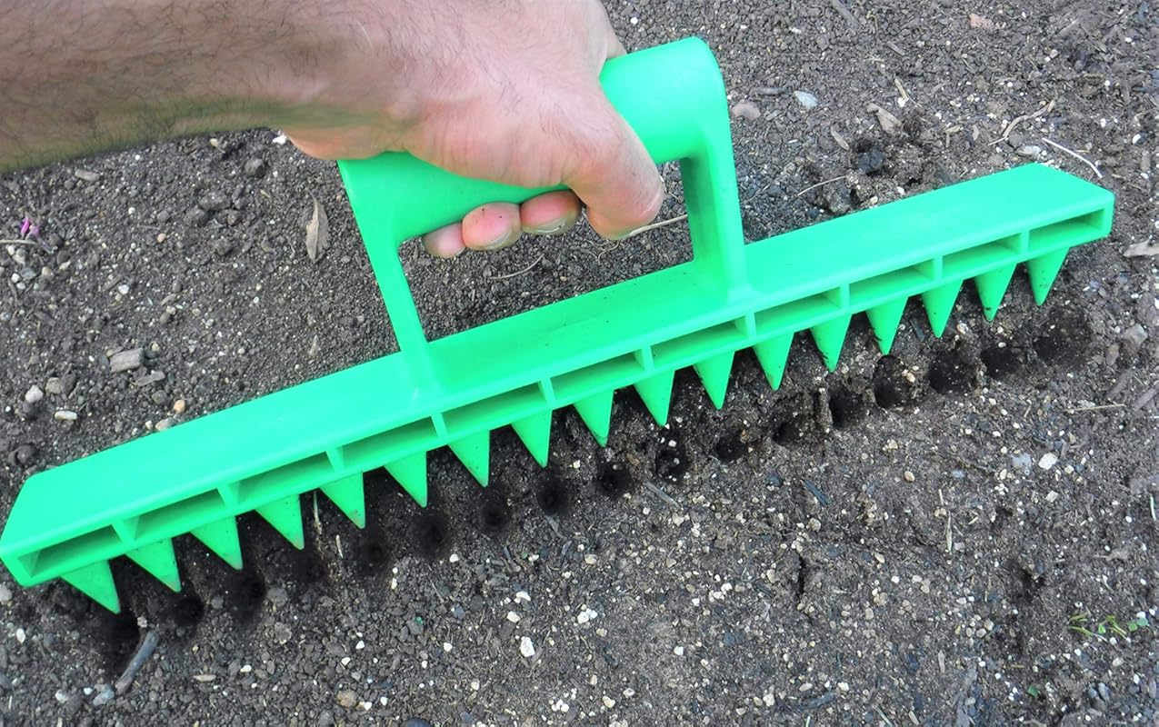 Seed-in Soil Digger and Spacer Tool for Planting Seeds – Dual Function