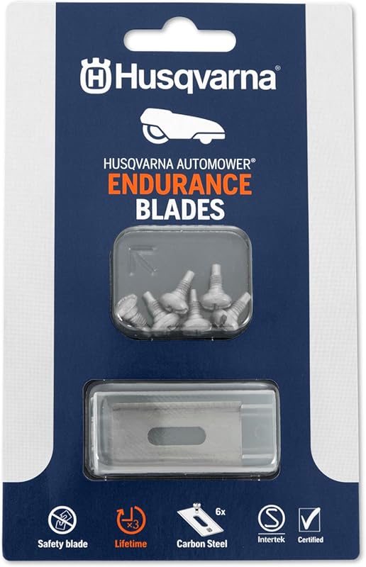 Husqvarna 595084411 Endurance Automower Blades – Silver Durable Replac