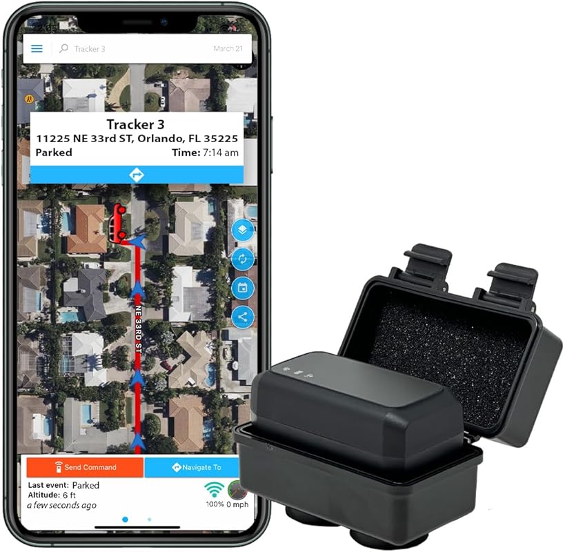 Optimus 3.0 GPS Tracker: Over 1-Month Battery, Heavy-Duty Waterproof C