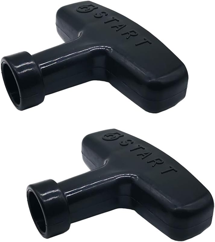 ZLKSKER 2 Pcs Gasoline Engine Starter Handle Grip – Recoil Starter Pul