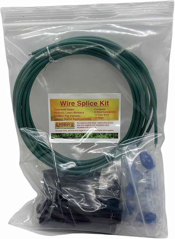 EMBerg Waterproof Wire Splice Kit for Wire Break Repair in Electric Do
