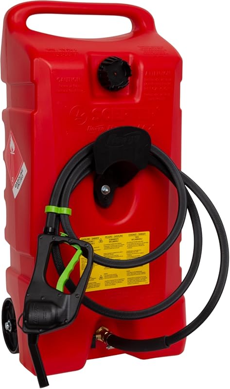 Scepter Duramax Flo 'N Go 14-Gallon Gas Caddy with Transfer Pump, 10-F