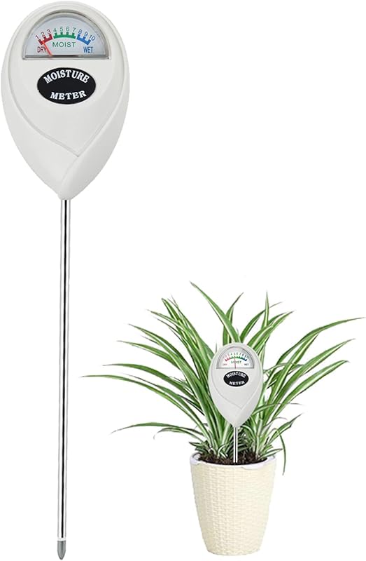 Soil Moisture Meter for Plants: No Battery Hygrometer for Indoor Outdo