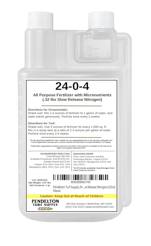 Pendelton Turf Supply 24-0-4 Liquid Fertilizer with Micronutrients - 5