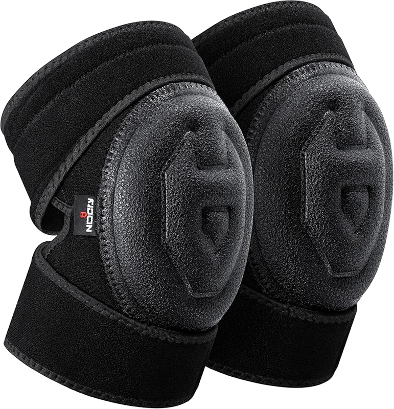 NoCry Gel Knee Pads for Men and Women with Soft Foam Cushion. Waterpro