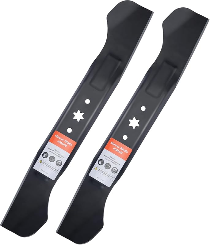 942-04244A Blades with 6-Star Mounting Pattern for Cub Cadet Enduro XT
