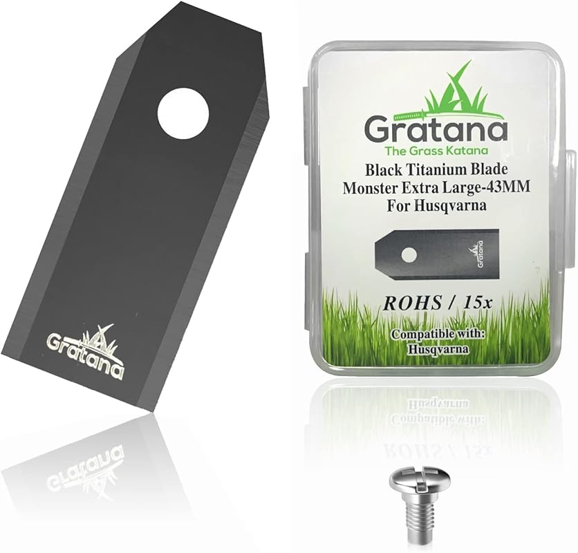 15-Pack Robotic Lawn Mower Blades for Husqvarna Monster 43MM Fits Gard