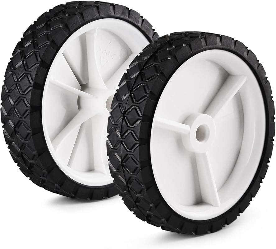 Oregon 72-106 Universal Plastic Wheel - 2-Piece Set for Craftsman, AYP