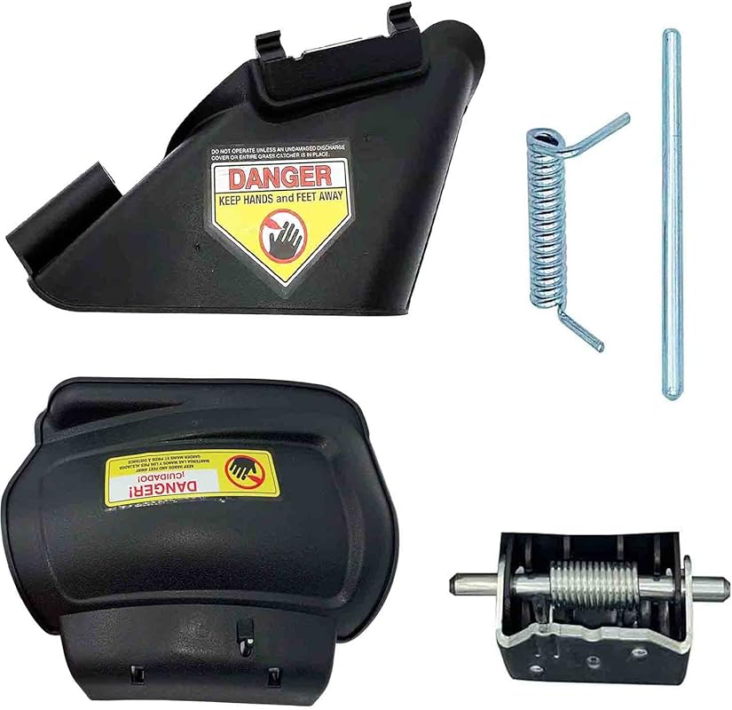 731-07131 Side Discharge Chute with 987-02516A Hinged Mulch Plug for M